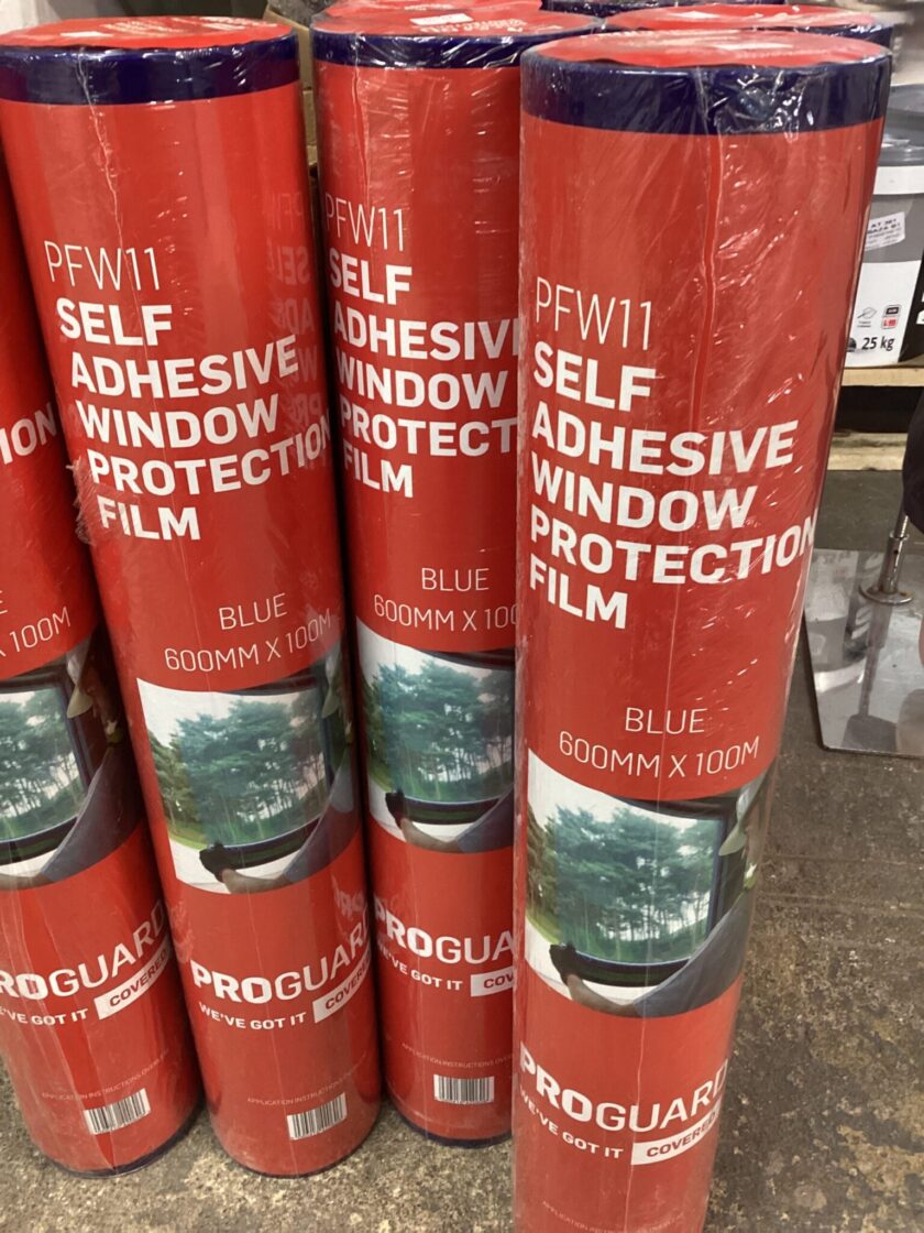 Window Protection Film – 100m x 600mm