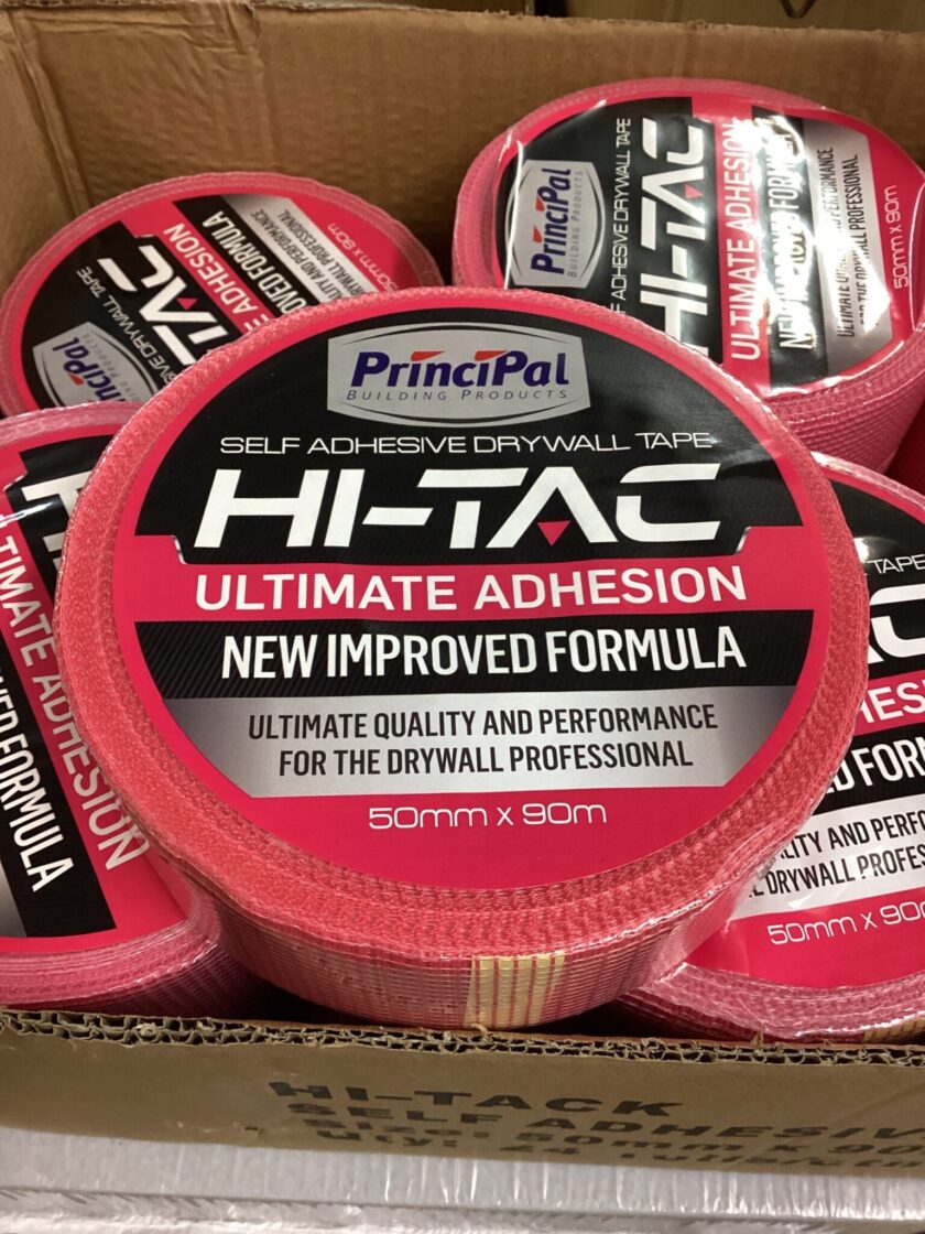 Principal Hi-Tac Self-Adhesive Scrim Tape 50mm x 90m Pink