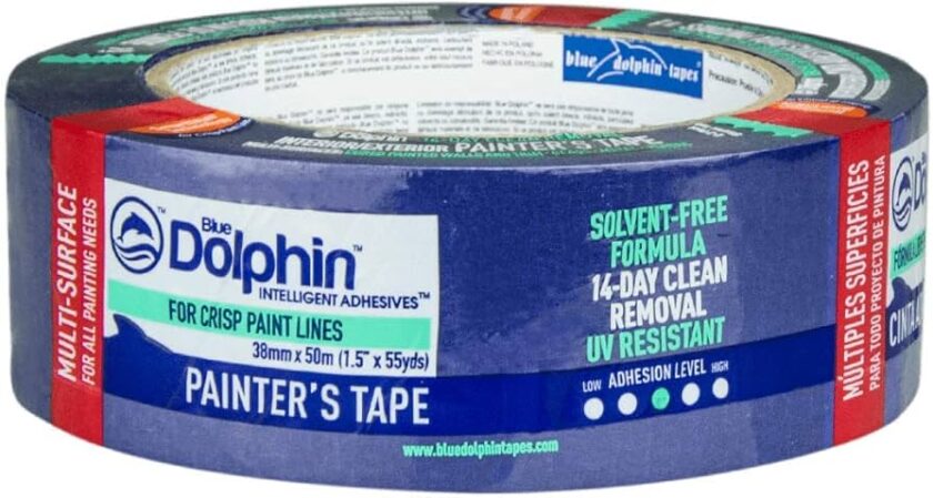 Blue Dolphin Painter’s Tape 25mm x 50mm