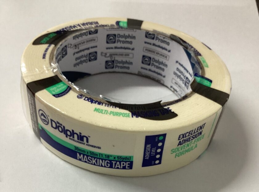 Blue Dolphin Masking Tape 30mm x 50mm